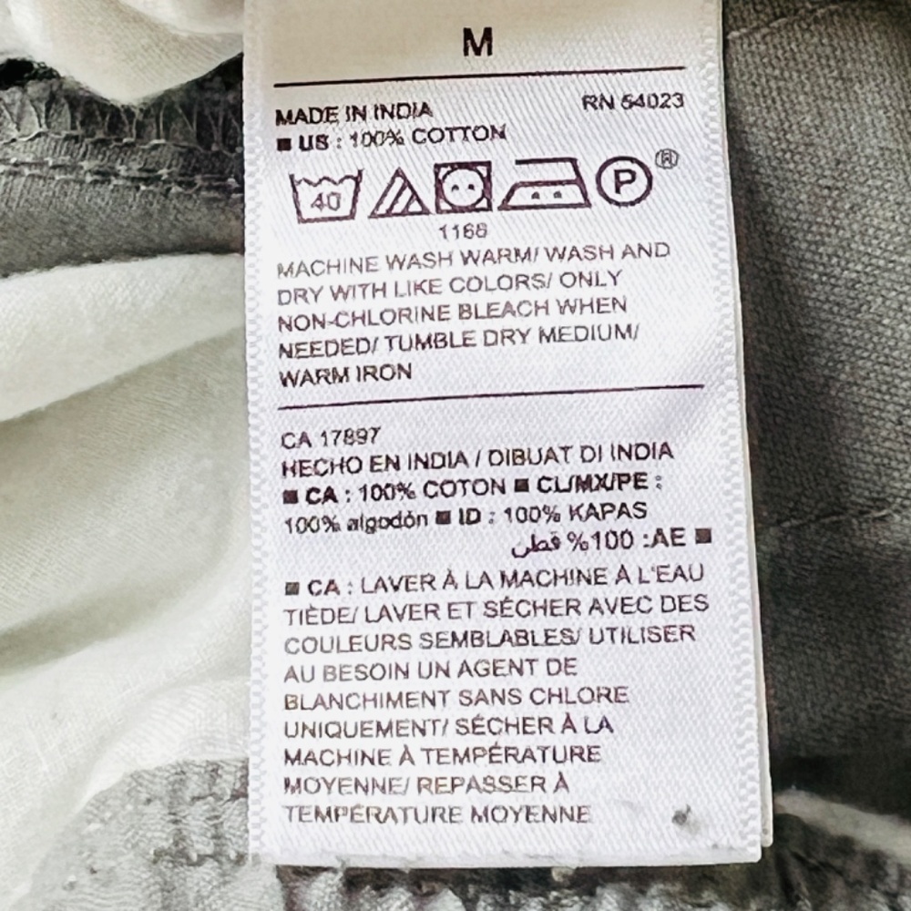 2 Pairs of Joggers Old Navy Gray and Red Camel Green Drawstring Mens Size Medium - Picture 6 of 9